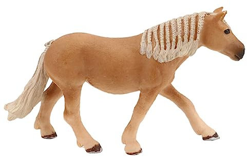 EXCEART Figur Tierische Desktop Pferdskulpturfarm Tier Figur Stehende Pferdestatue Statue: Mini- Desktop