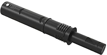 BULINO Chiusura Magnetica, Sistema Push to Open con Buffer, Chiusura silenziosa e silenziosa, for cassetti, Ante dell'Armadio, 2 Pezzi, Nero, Corto (Color : Schwarz, Size : Short)