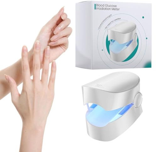 Strumento per la cura delle unghie | Irradiatore luminoso a LED per unghie, misuratore di zucchero nel sangue per casa e in viaggio, allevia l'affaticamento muscolare