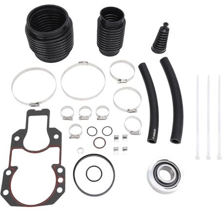 Kit de Soufflet de Joint de Tableau Arrière avec Roulement à Cardan 30-803097T1, Kit de Réparation de Tableau Arrière de Remplacement pour Mercruiser Alpha One Gen 1