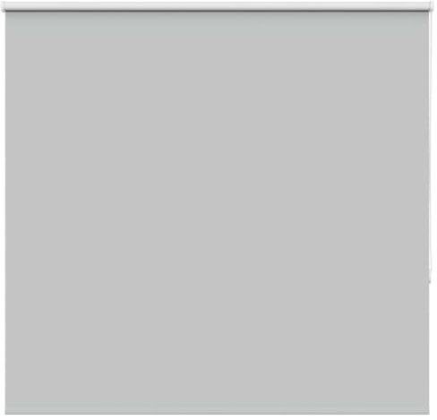 vidaXL Verdunkelungsrollo Hellgrau 165x130cm Stoffbreite 161,6cm, Rollo, Klemmfix, Thermorollo, Verdunklungsrollo, Klemmrollo, Fensterrollo