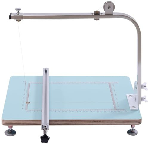 YHUEGH Hot Wire Foam Cutter Table Adjustable Temperature 0-500°C, Tabletop Hot wire Cutter for Cutting, Forming and Sculpting Styrofoam and Other Foam Materials