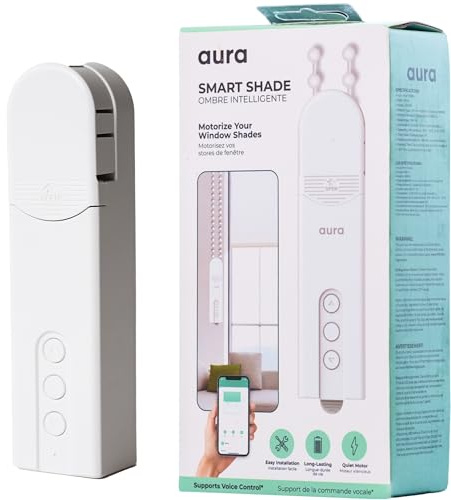 Aura Motor for Roller Blinds, Automates Window Shades or Roller Blinds