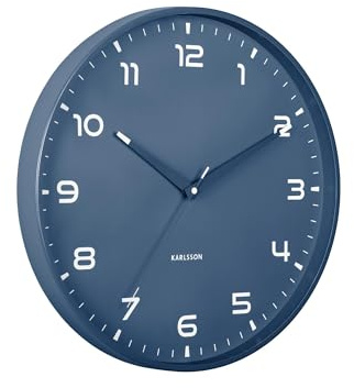 Karlsson Wall Clock Orgullo Classic Blue