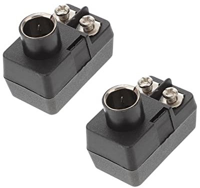 Push-on Tv Signal Adapter 75 Ohm Matching Coaxial Adapter