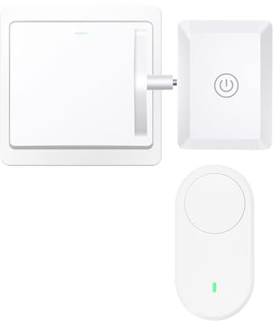 Gbformat SmartSwitch Toggle, Smart Button Pusher, Telecomando Wireless Rendi Intelligenti Gli Interruttori Per Lo Spegnimento Automatico Della Luce, Interruttore Pigro Per Il Controllo Della Luce