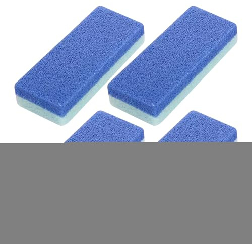 Pedicure Stein,4er Set Fußpflege Steine Zur Schwielenentfernung - Reinigungsschwamm Für Spa Bade Salon Tägliche Dusche Reise Pflege