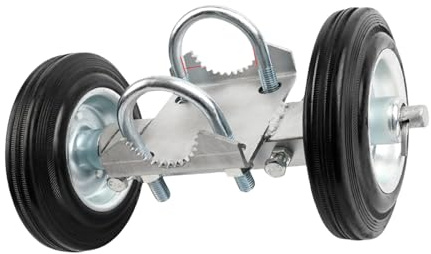 Gate Wheel Carrier for Metal Tube and Chain Link Fence Support Swing Slider Slider with Large Capacity Designs Rolling Gate Wheel Carrier