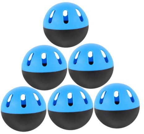 BESPORTBLE 6 pièces Soft Hollow EVA Baseball Training Balls Lightweight Indoor Outdoor Practice Set for and Beginners