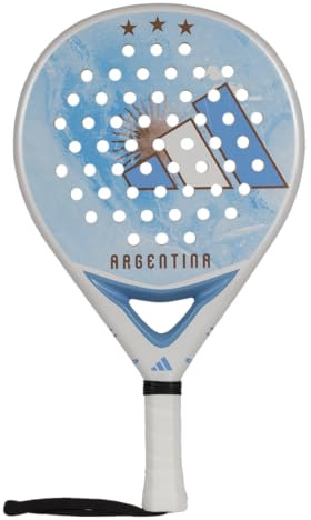 Pala de pádel adidas Copa del Mundo 2026 Argentina, Azul, Goma eva Soft Performance, Fibra de Vidrio
