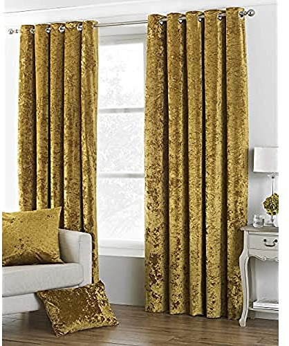 Paoletti Verona R/T 228X137 Ochre, Poliestere, Yellow, 90x54 (229x137cm)