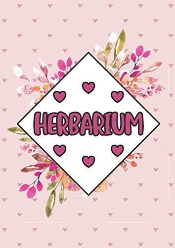 Herbarium: Perfekt zur Pflanzenaufbewahrung | mit vorgefertigten Etiketten zur Pflanzenbestimmung | ausreichend Platz für getrocknete Blüten und Blätter