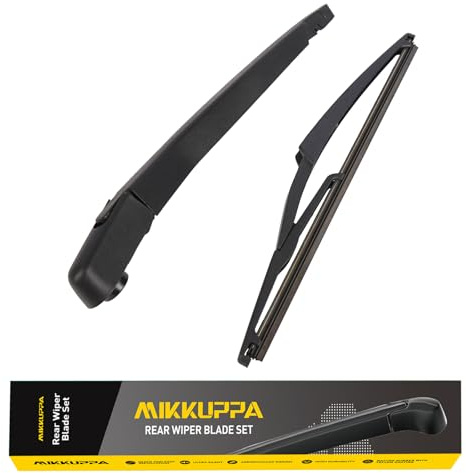 MIKKUPPA Heckscheibenwischer kompatibel mit Punto 199 05-19, Corsa D 06-19 | Scheibenwischer Hinten Wischerarm mit Wischerblätter, Länge: 300mm
