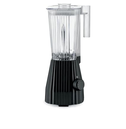 Alessi - Licuadora eléctrica Pliss? - Enchufe británico negro