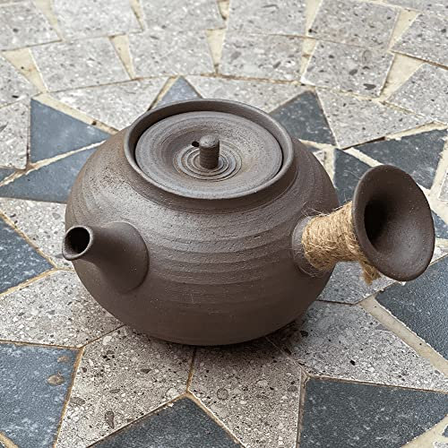 Théière Kyusu • Théière traditionnelle en céramique • Capacité 200 ml • Tea Soul