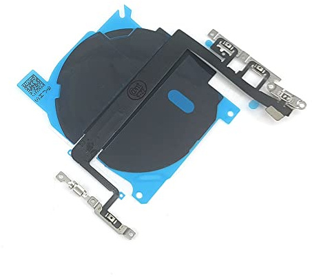MEEFIX NFC Wireless Charging Chip Antenna and Magnet Replacement for Magsafe, Compatible with iPhone 13 - Pre-Installed Power and Volume Button Light Flex - Fixes QI Coil Signal