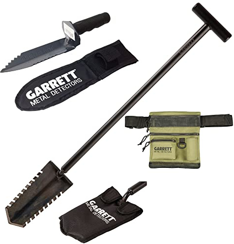 Garrett All Terrain Dig Pouch, Edge Digger, Razor Relic Bundle