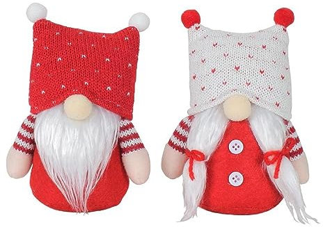 Weihnachtsfiguren Schneemann Ornament Strickmütze SantaClaussTree Statue Landschaft Handwerk Schaufenster Heimdekoration Festliche Baumdecke Zwerg Weihnachtsbaum Stofftier Niedlicher Weihnachtsbaum