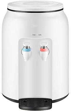 Distributore di acqua fredda e calda con rubinetto, per casa, scuola, ufficio, dispenser di acqua fredda e ambientale, ideale per riunioni