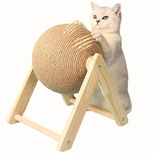 Janse® Katzen Krabbenball XL - Katzenspielzeug - Kratzmöbel - Katzenkratzbaum - Kratzbrett - Krabbenball - Katzenspielzeug - Krabbolle - Katzen Geschenk