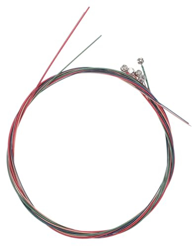 6 Stück Gitarrensaite für Akustische Gitarre, Stahl Kupfer, Ersatzsaiten | Folk und Akustikgitarren, Klare und Kräftige Klangwiedergabe, Robustes Zubehör, für Gitarrenspieler