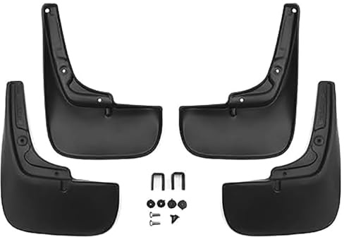 4 pezzi Auto Parafanghi, per Fiat Ducato 2012-2014 Parafango Impermeabile Anteriori Posteriori Paraspruzzi Auto Accessori