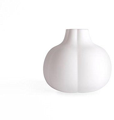 Kikkerland CU233 Garlic Roller, Silicone, White