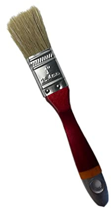 1x Malerpinsel Lackpinsel 25mm Lasur Acryl Lasurpinsel Flachpinsel