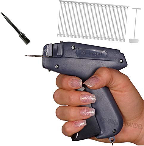 Etikettierpistole PB Standard [Set 1] | Etikettiergerät mit 1.000 Heftfäden nach Wahl + 1 Ersatznadel Mark 1 Standard Tag Gun (50mm)