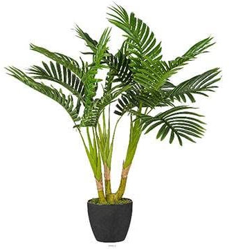 Artificielles.com Künstliche Kentia-Palme, Höhe 70 cm, 3 Stämme im Topf