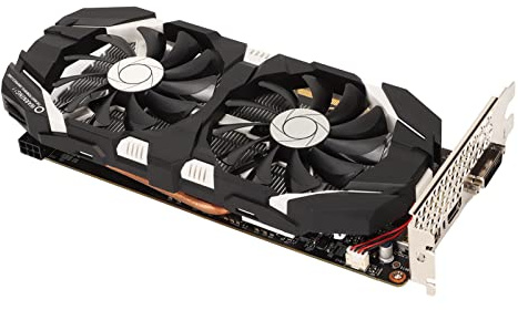 1060 GDDR5 Dual Fan Desktop PC Grafikkort 4K HDR 8008MHz för 1060 6GB, 1060 5GB, 1060 3GBGTX 1060 6GB, 1060 5GB, 1060 3GB.(6 GB)