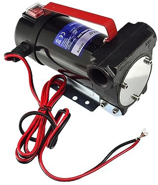 Generico Pompa GASOLIO 24V TRAVASO Diesel/LIQUIDI 40l/min Portatile G01016 Geko