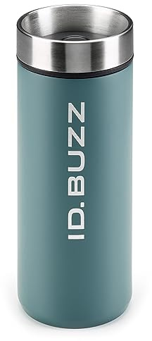 Volkswagen 11G069604B Thermobecher 500ml Trinkflasche Edelstahl, mit ID.Buzz Schriftzug