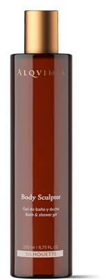 ALQVIMIA Gel de Ducha Body Sculptor 250ml - Gel de Baño Hidratante y Reafirmante con Extracto de Fenogreco - Gel Ducha con Jojoba para Reducir el Tamaño de Poros - Bienestar y Paz Interior