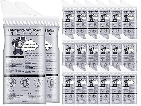 Einweg-Urinbeutel, 700 ml, Notfall-Mini-Toilette für Camping, Roadtrip, Marmelade, Urinbeutel, Urinbeutel, -Urinale, 20 Stück