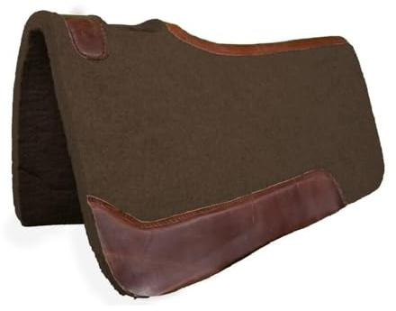 EQUIGEAR Westernpferd-Filzpad/Konturpad aus hochwertigem Wollfilz in den Größen 32 x 32 Zoll und 30 x 30 Zoll A45 (32X32)