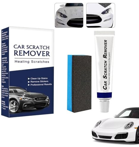 Car Scratch Repair Kit - 20g Paint Scratch Remover Paste With Polishing Compound and Sponge