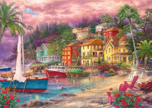 Schmidt 58556 Küstenzauber Puzzle, 1000 Teile | Chuck Pinson