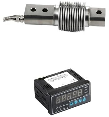 PMZZHUPVR Faltenbalg-Wägezellensensor + Anzeigeanzeige Druck- und Spannungswiegesensor 10 kg 20 kg 30 kg 50 kg 100 kg 200 kg 300 kg 500 kg(300KG and Indicator)