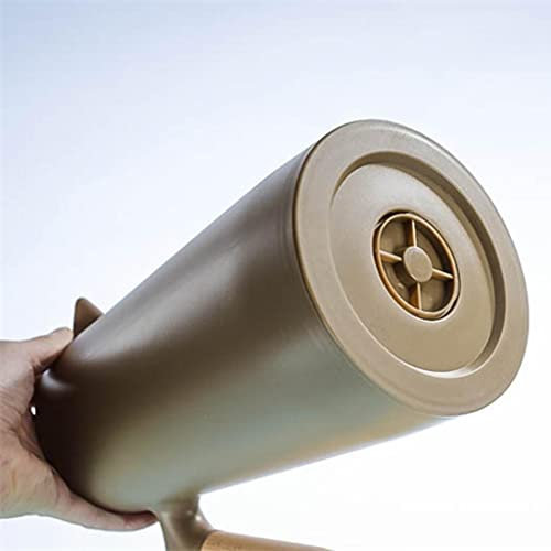 Confezione da 2 caffettiere termiche in vetro a doppia parete di grande capacità, bollitore per conservazione del calore da 1 litro con presa dell'acqua pressa, manico portatile, bicchieri da cucina