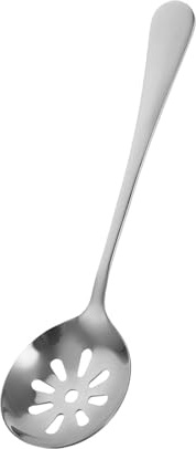 MAGICLULU Servierlöffel Mit Löchern Perforierter Löffel Für Haushalt Kleiner Schlitzlöffel Küchensieb Zum Abseihen Von Nudeln Und Gemüse