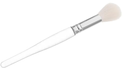 WRITWAA Pinceau à Maquillage en Laine pour Blush et Poudre, Taille M, Poils Doux pour Femmes, Outil Visage Polyvalent pour Maquillage en Poudre Quotidien
