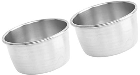 FUNNETOYU 2pièces Gobelets à Condiments Pratiques Et Réutilisables Pour Sauces Vinaigrettes Et Assaisonnements Variés