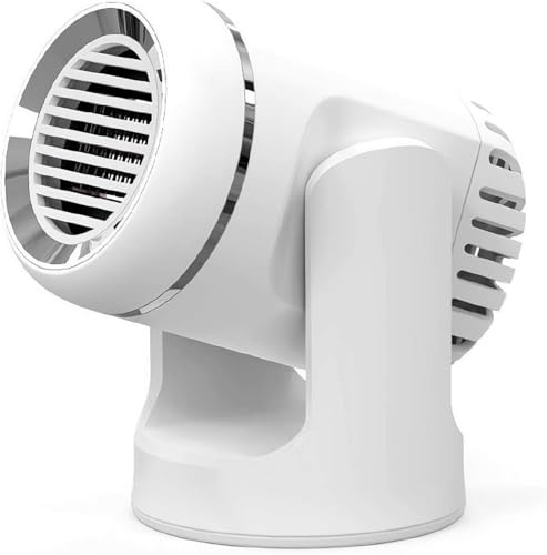 Autoheizung, 2 in 1 Tragbarer 12V Defroster mit 360°Drehung, Schnell Aufheizender Defroster für die Windschutzscheibe, Anschluss an den Zigarettenanzünder für Alle 12V Autos, Wohnmobile und SUVs