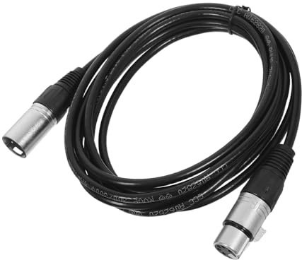 SHOWERORO Balanced Xlr Male to Female Microphone Cable Cord for Dynamic Mic Recording Studio Podcast Mixer Stage Lighting Audio Extension Noise-reducing
