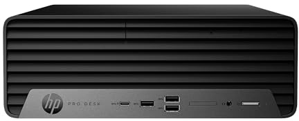HP Pro 400 G9 Intel Core i5-14500 16GB RAM 512GB SSD Windows 11 Pro Desktop PC, SFF, Black, Wi-Fi 6E