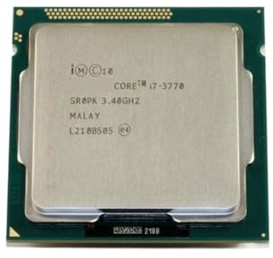 Procesador de CPU Core i7 3770 3,4 GHz SR0PK de Cuatro núcleos LGA 1155