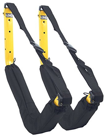 Lomo Deluxe Kayak Wall Rack Yellow