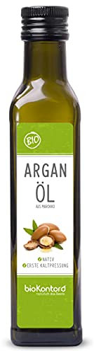 Arganöl BIO 250ml I nativ und kaltgepresst I 100% rein I beste Rohkostqualität von bioKontor