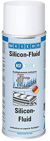 WEICON Silicon-Fluid | 400 ml | Alto Poder de lubricación, para sectores sensibles | Incoloro